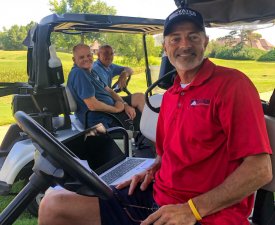 2023 Hole in One Spotters: Curtis Yates, Mark Baker, and James Ford