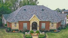 Roofing in OKC with Atlas StormMaster Slate IR shingle in Weathered Slate, installed by Yates Roofing and Construction 