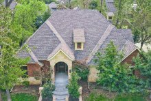 GAF Armorshield II Impact Resistant shingles in Weathered Wood. Yates Roofing and Construction in Oklahoma City