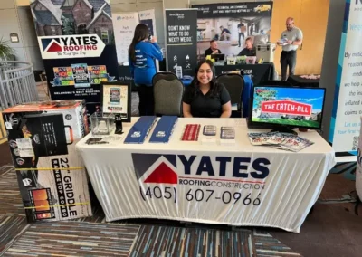 Kerstin Mariano, Marketing Director for Yates Roofing in OKC at OCA Conference 2023