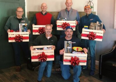Yates Roofing of OKC team members attending Joy4Kids Partnership, Christmas 2020