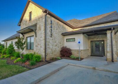 Yates Roofing & Construction in OKC office entrance view